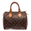 Image 1 : Louis Vuitton Brown Monogram Speedy 25cm Satchel Bag