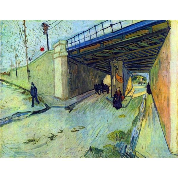 Van Gogh - Railway Bridge On The Road To Tarascon