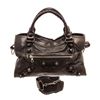Image 1 : Balenciaga Black City Shoulder Bag