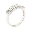 Image 4 : 0.54 ctw Diamond Ring - 18KT White Gold