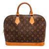 Image 1 : Louis Vuitton Brown Alma MM Satchel Bag
