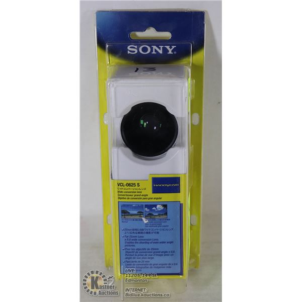 NEW SONY HANDYCAM WIDE-CONVERSION LENS