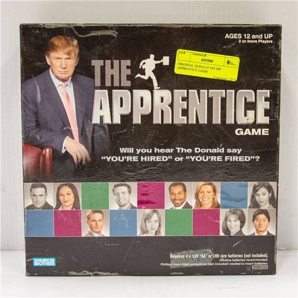 ORIGINAL DONALD TRUMP APPRENTICE GAME