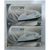 Image 1 : 2 NEW  WHITE STEAMPLY TRAVEL STEAMERS