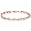 Image 1 : NEW ROSE GOLD PLATED TENNIS BRACELET