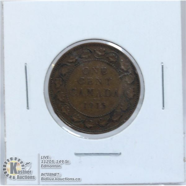 1915 GEORGE V CANADA LARGE CENT