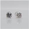 Image 1 : MZ6-12 10K  MOISSANITE EARRINGS