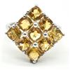 Image 1 : SV-65 SILVER CITRINE RING