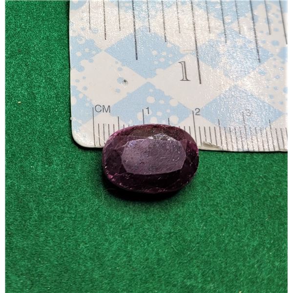 23)  NATURAL 20 CT OVAL RUBY GEMSTONE,