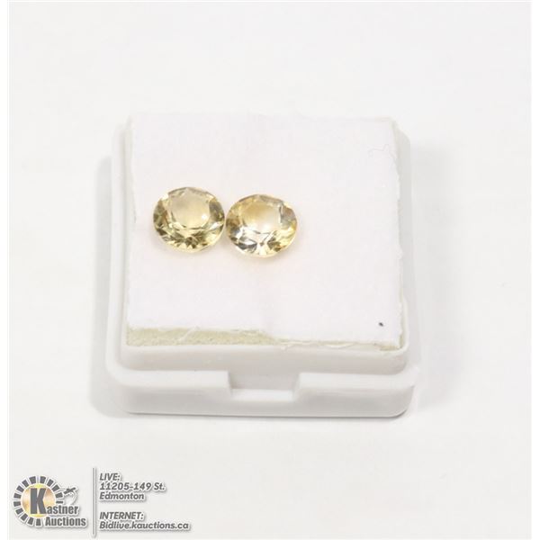 #195-CITRINE GEMSTONES 2.20ct