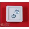Image 1 : #217-SKY BLUE TOPAZ GEMSTONES 8mm/ 4.30ct