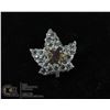 Image 1 : 925 SILVER MAPLE LEAF WITH AUSTRALIAN CRYSTALS