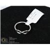 Image 1 : SILVER INFINITY RING WITH THE PRICE TAG