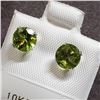 Image 1 : EC201-113 10K  PERIDOT EARRINGS