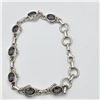 Image 1 : EC201-130 SILVER BRAIBOW TOPAZ BRACELET