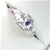 Image 1 : EC201-145 SILVER CZ RING