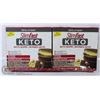 2 BOXES OF SLIMFAST KETO BOMB GLUTEN FREE 0G SUGAR