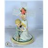 Image 1 : "PRECIOUS MOMENTS" BRIDE/GROOM CAKE TOPPER