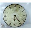Image 1 : 16 INCH MAP OF THE WORLD WALL CLOCK (WKG)
