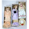 Image 1 : LOT OF 3 DOLLS - ARTISAN COLLECTION KARLA 14",