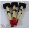 Image 1 : LOT OF THREE 8OZ RUBBER MALLLETS.