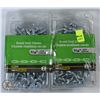Image 1 : LOT OF TWO PROOF COIL CHAIN: 3/16" (10FT) PER BOX