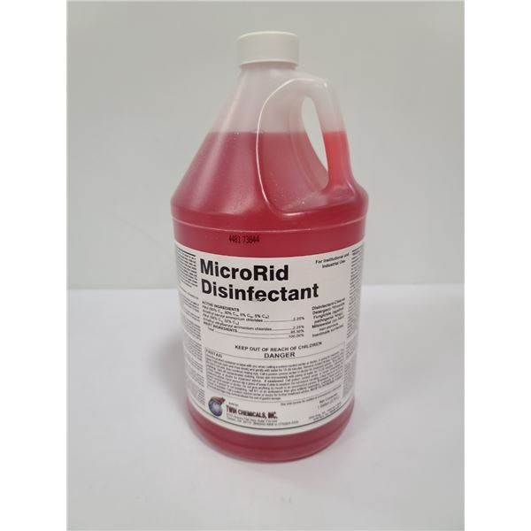 1 GALLON MICRORID INDUSTRIAL STRENGTH DISINFECTANT