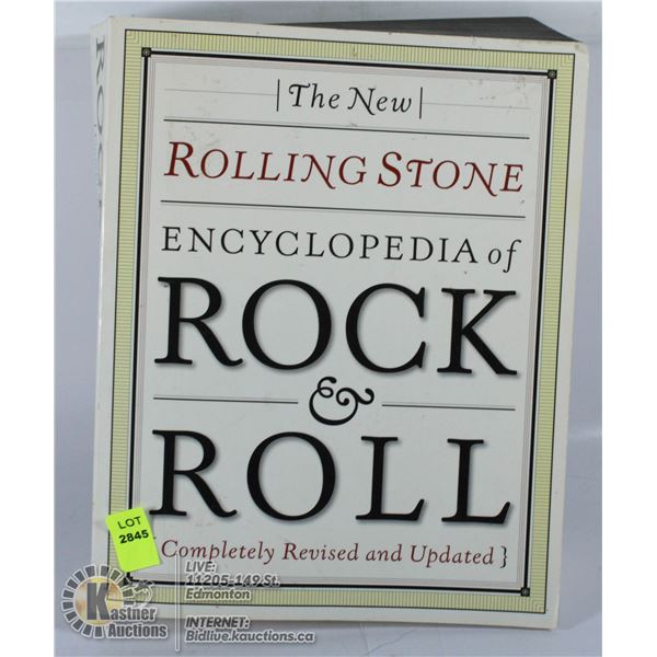 HARDCOVER THE NEW YORK ROLLING STONES ENCYCLOPEDIA