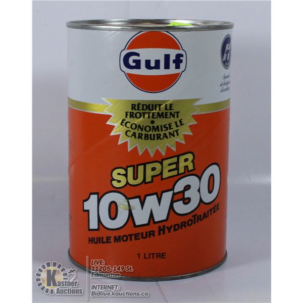 PREMIUM 10W30 HYDROTREATED MOTOR OIL. 1L.