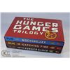 Image 1 : THE HUNGER GAMES COMPLETE BOX SET, SOFT COVER.