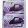 Image 1 : LOT OF 2 NEW STEAMPLY TRAVEL STEAMERS. PURPLE.