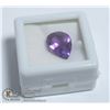 Image 1 : #124-PURPLE AMETHYST GEMSTONE PEAR SHAPE 5.0CT