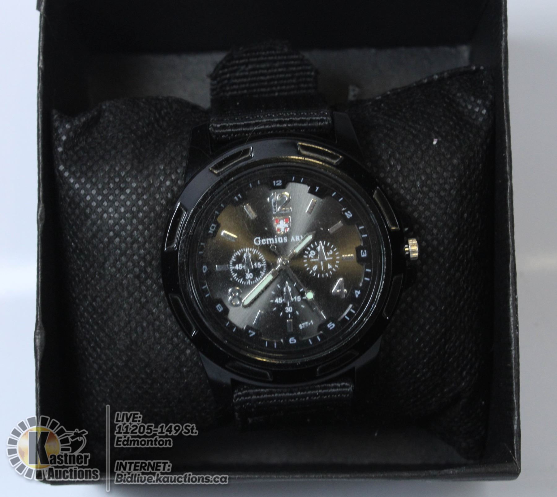 Genius Army NEW GENIUS ARMY WATCH BLACK ON BLACK