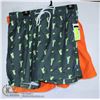 Image 1 : 2 PAIRS OF SWIM SHORTS SIZE MEDIUM
