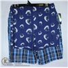 Image 1 : 2 PAIRS OF SHORTS SIZE SMALL, BLUE