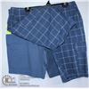 Image 1 : 2 PAIRS OF SHORTS SIZE 38