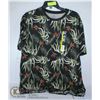 Image 1 : GREEN PALM LEAF T-SHIRT SIZE L