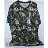 Image 1 : GREEN PALM LEAF T-SHIRT SIZE 2XL