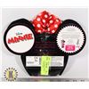 Image 2 : NEW DISNEY'S MINNIE SHAPED BOOK, INCLUDES EARS