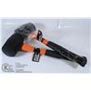 Image 1 : LOT OF TWO FIBREGLASS RUBBER MALLETS 16OZ EACH.