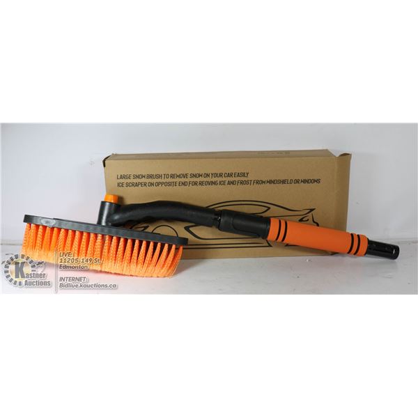 360 ANGLE VEHICLE SNOW BRUSH. ADJUSTS TO ANY ANGLE