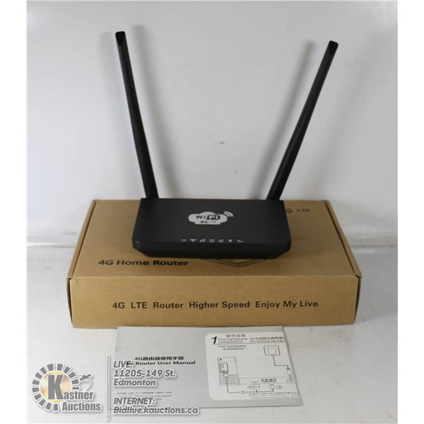 4G LTE WIRELESS ROUTER.