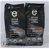 Image 1 : 2 BAGS OF ETHICAL BEAN COFFEE SUPER DARK ORGANIC