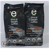 Image 1 : 2 BAGS OF ETHICAL BEAN COFFEE SUPER DARK ORGANIC