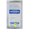 Image 1 : LOT OF 12 NEW PROFESSIONAL REPORTER'S NOTEBOOKS