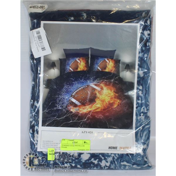 HOMEBED 3D SET AND PILLOW SHAMS