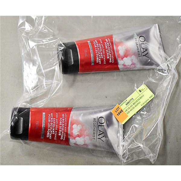 2 TUBES OF OLAY REGENERIST ADVANCED ANTI-AGING