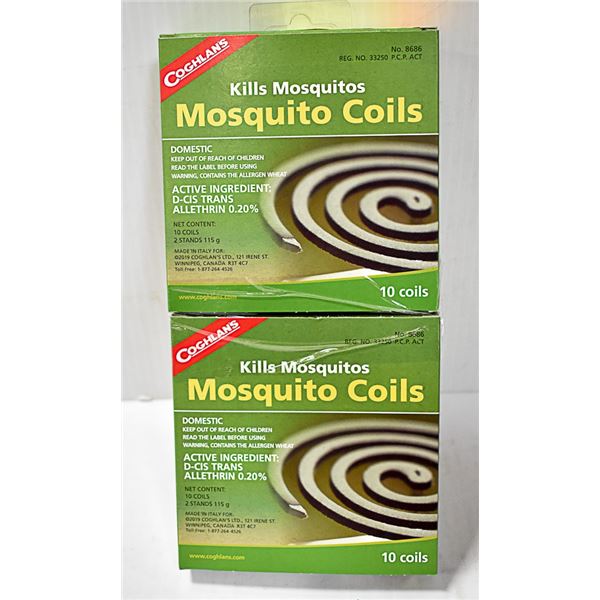20 COGHLANS MOSQUITO COILS