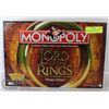 Image 1 : MONOPOLY - 2003 LORD OF THE RINGS TRILOGY EDITION