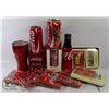 Image 1 : COCA COLA MEMORABILIA INCLUDING 40 PIECE PUZZLE,